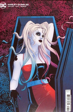 [Harley Quinn (series 4) 23 (variant cardstock 1:50 cover - Megan Hutchinson-Cates)]