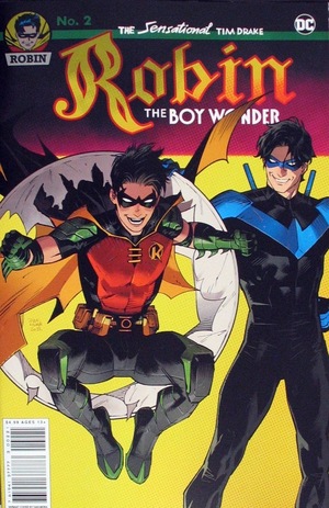 [Tim Drake: Robin 2 (variant cardstock cover - Dan Mora)]