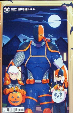 [Deathstroke Inc. 14 (variant cardstock 1:25 cover - Megan Huang)]