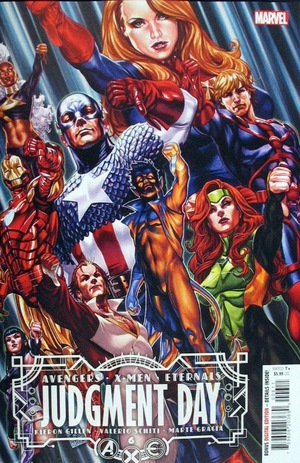 [A.X.E.: Judgment Day No. 6 (standard cover - Mark Brooks)]
