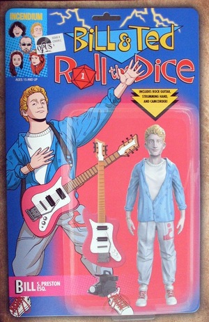 [Bill & Ted - Roll the Dice #4 (Cover C - Matthew Skiff Action Figure Incentive)]
