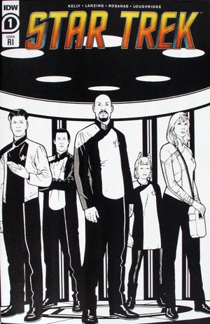 [Star Trek (series 6) #1 (Retailer Incentive Cover - Ramon Rosanas B&W)]