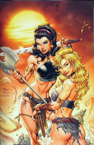 [Belit & Valeria - Swords vs Sorcery #5 (Cover E - John Royle Full Art Incentive)]