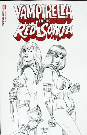 [Vampirella Versus Red Sonja #1 (Cover W - Joseph Michael Linsner Sketch Incentive)]