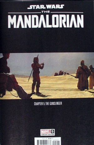 [Star Wars: The Mandalorian No. 5 (1st printing, variant concept art cover - Christian Alzmann)]