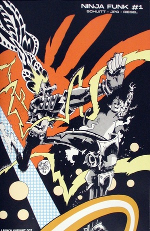 [Ninja Funk #1 (1st printing, Cover E - Jim Mahfood)]