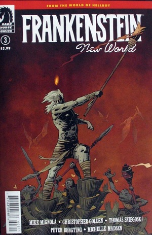 [Frankenstein - New World #3 (Cover A - Peter Bergting)]