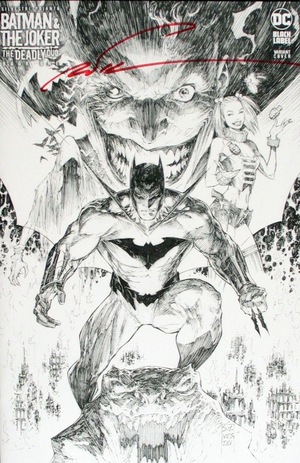 [Batman & The Joker: The Deadly Duo 1 (Cover G - Marc Silvestri B&W Signed Edition)]