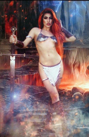 [Immortal Red Sonja #8 (Cover H - Cosplay Full Art Incentive)]