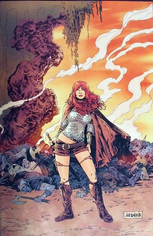 [Immortal Red Sonja #8 (Cover I - Dave Acosta Full Art Incentive)]