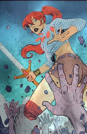 [Immortal Red Sonja #8 (Cover J - Drew Moss Full Art Incentive)]