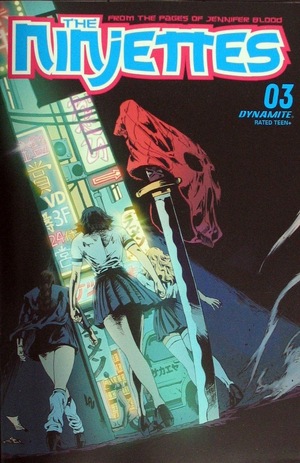 [Ninjettes (series 2) #3 (Cover B - Jonathan Lau)]