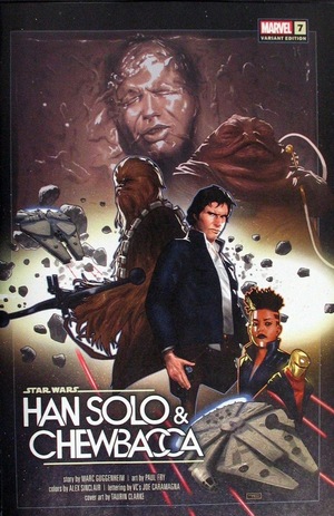 [Star Wars: Han Solo & Chewbacca No. 7 (variant Revelations cover - Taurin Clarke)]