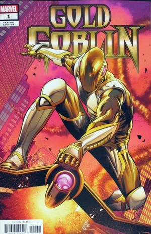 [Gold Goblin No. 1 (1st printing, variant cover - Marco Checchetto - Gold Goblin)]