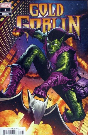 [Gold Goblin No. 1 (1st printing, variant cover - Marco Checchetto - Green Goblin)]