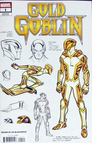 [Gold Goblin No. 1 (1st printing, variant character design cover - Ed McGuinness)]