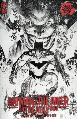 [Batman & The Joker: The Deadly Duo 1 (Cover H - Marc Silvestri Local Comic Shop Day B&W Foil)]