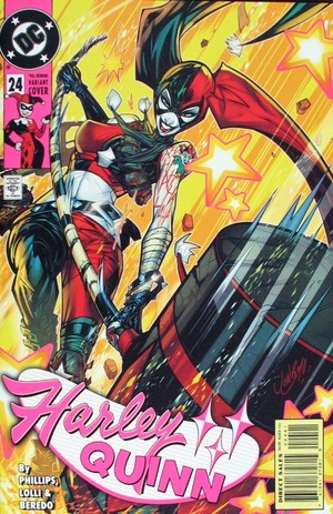 [Harley Quinn (series 4) 24 (1st printing, Cover C - Jonboy Meyers '90s Rewind)]