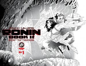 [Ronin Book II #1 (Cover B - Frank Miller B&W Wraparound Incentive)]