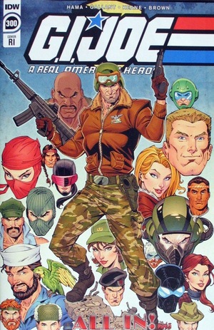 [G.I. Joe: A Real American Hero #300 (Cover E - John Royle Retailer Incentive)]