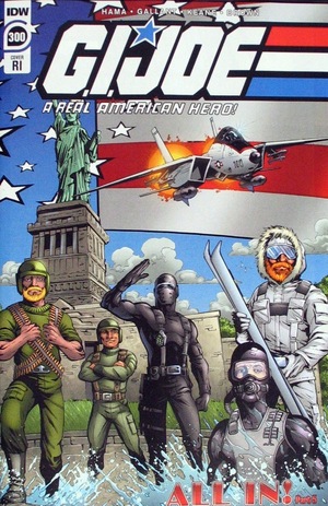 [G.I. Joe: A Real American Hero #300 (Cover F - Ron Joseph Retailer Incentive)]