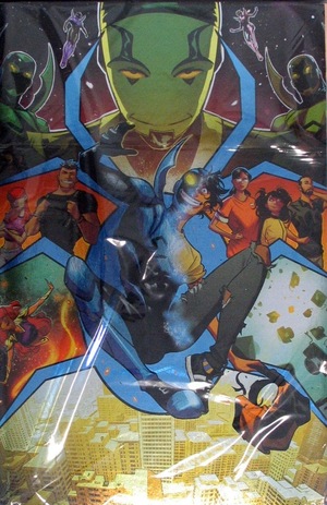 [Blue Beetle - Graduation Day 1 (Cover F - Foil Full Art, with Papel Picado inserts - Adrian Gutierrez)]