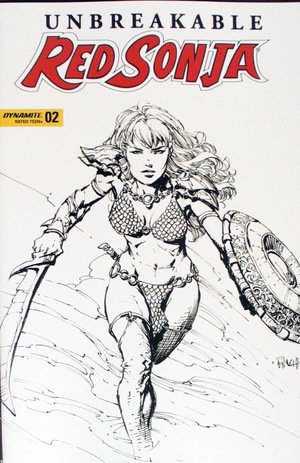 [Unbreakable Red Sonja #2 (Cover D - David Finch B&W)]