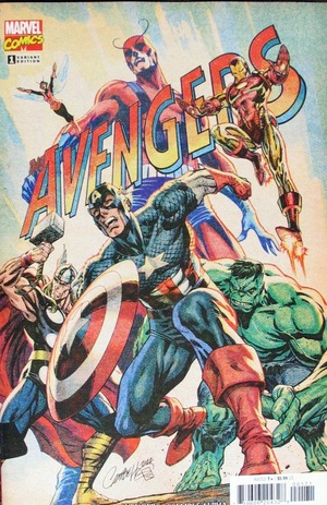 [Avengers Assemble Alpha No. 1 (variant retro cover - J. Scott Campbell)]