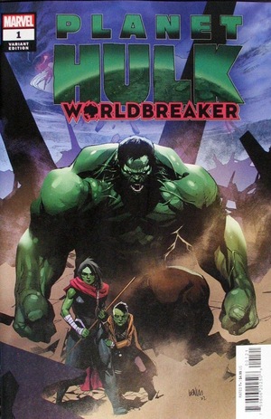 [Planet Hulk - Worldbreaker No. 1 (variant cover - Leinil Francis Yu)]