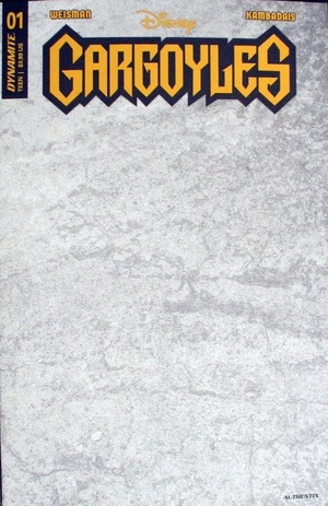 [Gargoyles (series 3) #1 (Cover ZC - Grey Blank Authentix)]