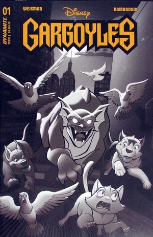 [Gargoyles (series 3) #1 (Cover ZD - Tony Fleecs & Trish Forstner B&W Incentive)]