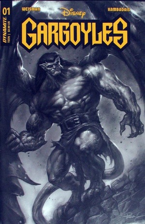 [Gargoyles (series 3) #1 (Cover ZF - Lucio Parrillo B&W Incentive)]