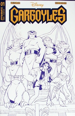 [Gargoyles (series 3) #1 (Cover ZI - Amanda Conner Purple Line Art Incentive)]