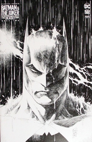 [Batman & The Joker: The Deadly Duo 2 (Cover F - Marc Silvestri B&W Incentive)]