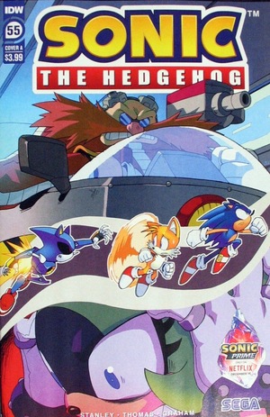 [Sonic the Hedgehog (series 2) #55 (Cover A - Aaron Hammerstrom)]