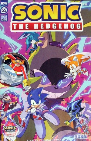 [Sonic the Hedgehog (series 2) #55 (Cover B - Priscilla Tramontano)]