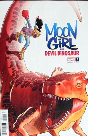 [Moon Girl and Devil Dinosaur (series 2) No. 1 (variant cover - Dotun Akande)]