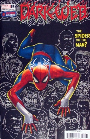 [Dark Web No. 1 (1st printing, variant Beyond Amazing cover - Bobby Hernandez)]