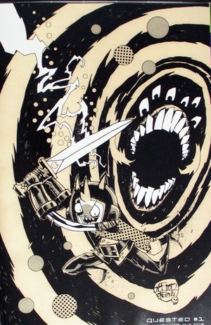 [Quested #1 (Cover L - Jim Mahfood B&W Incentive)]