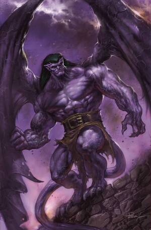 [Gargoyles (series 3) #1 (Cover V - Lucio Parrillo Full Art Foil Incentive) ]