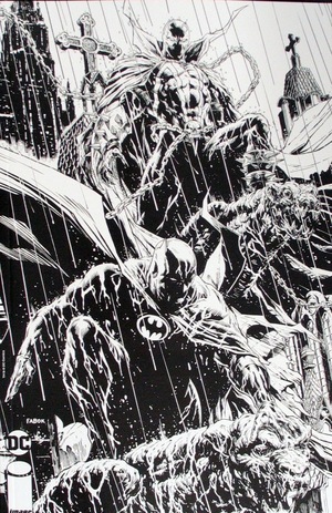 [Batman / Spawn 1 (1st printing, Cover L - Jason Fabok B&W Incentive)]