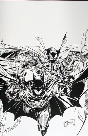 [Batman / Spawn 1 (1st printing, Cover O - Todd McFarlane B&W Incentive)]