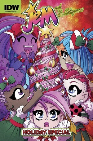 [Jem and the Holograms Holiday Special (variant subscription cover - Agnes Garbowska)]