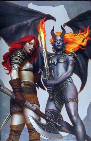 [Red Sonja / Hell Sonja #1 (Cover K - Rebeca Puebla Full Art Incentive)]