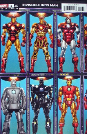 [Invincible Iron Man (series 4) No. 1 (1st printing, variant connecting cover - Bob Layton)]