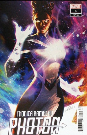 [Monica Rambeau: Photon No. 1 (variant cover - Mateus Manhanini)]