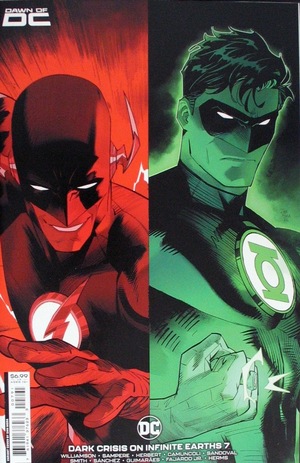 [Dark Crisis on Infinite Earths 7 (Cover H - Dan Mora, Dawn of DC Variant: Flash / Green Lantern)]