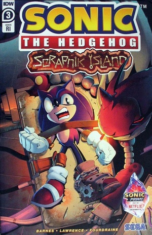 [Sonic the Hedgehog: Scrapnik Island #3 (Cover C - Adam Bryce Thomas Incentive)]