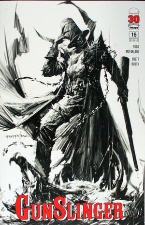 [Gunslinger Spawn #15 (Cover B - B&W)]