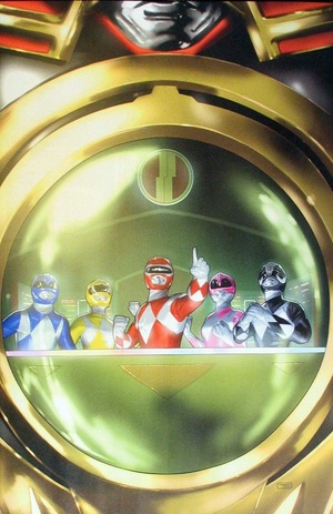 [Mighty Morphin Power Rangers #103 (Cover E - Taurin Clarke Unlockable Full Art Incentive)]